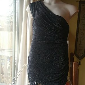 Maurices black sparkley formal dress